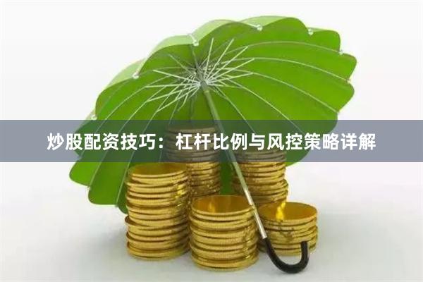 炒股配资技巧:杠杆比例与风控策略详解